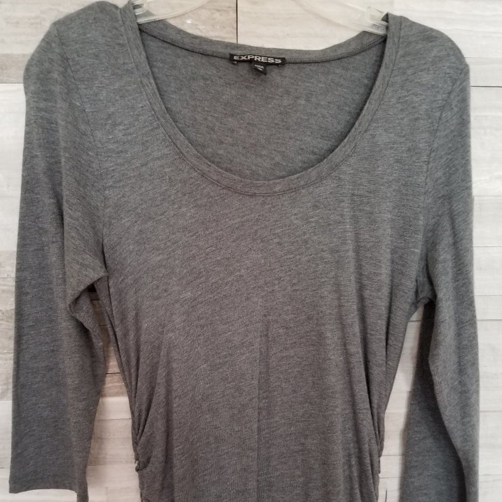 NWOT Express Ruched Dress